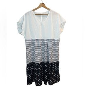 NWOT Women’s XL multi pattern dressp